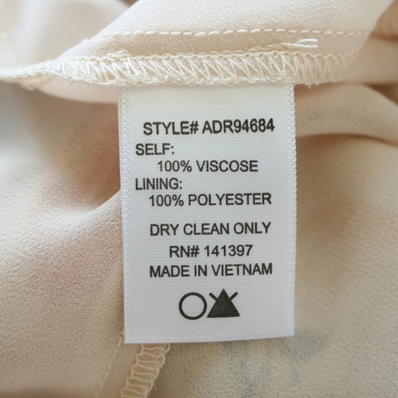 ASTR the Label Cream, Peach Floral Tie Front Cottagecore 90's Spring Mini Dress - Picture 7 of 7